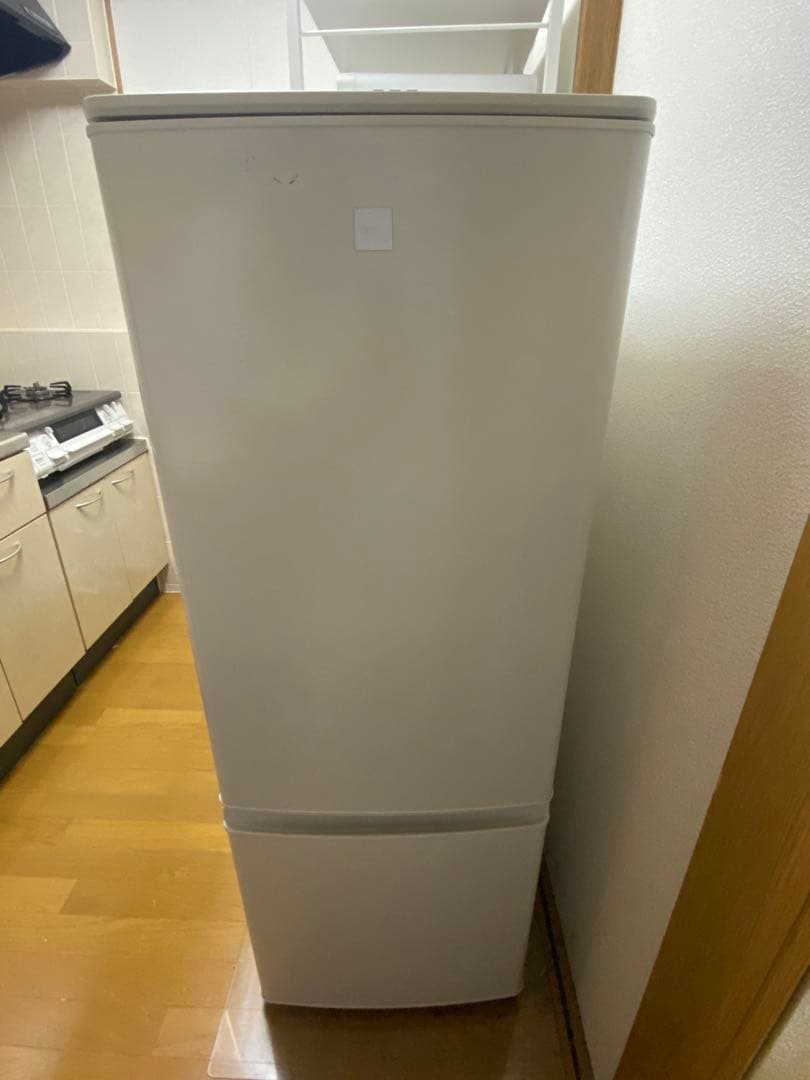 三菱 冷蔵庫 MR-P17EF-KW 168L ホワイト