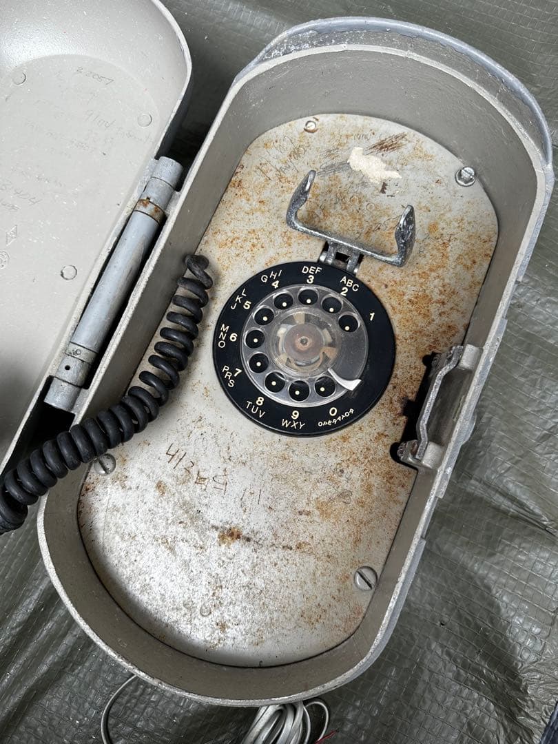 米軍　電話機　ジャンク