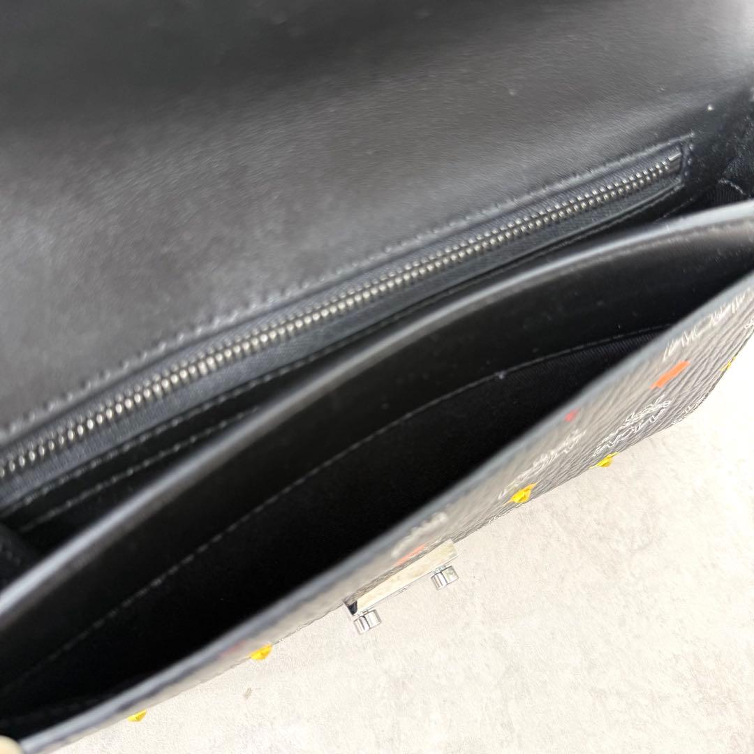 【美品✨️激レア】MCM ヴィセトス チェーンウォレット ショルダー マルチカラー