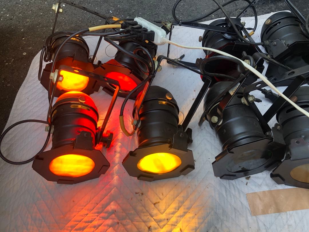 ベ*ン様 サウンドハウス　パーライト 　舞台照明　PAR36ランプ 8個セット