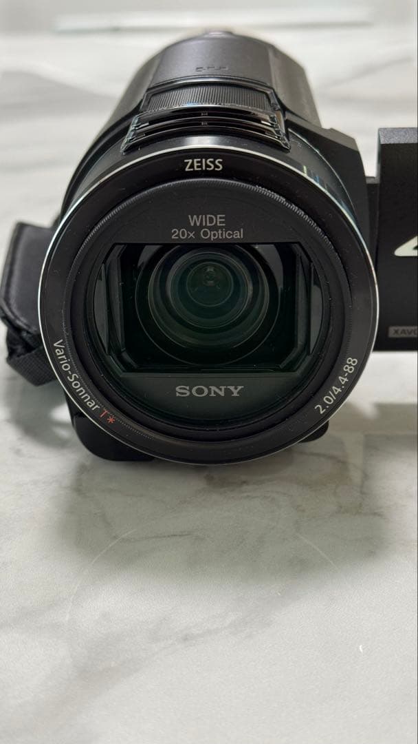 o*1様 SONY 4K FDR-AX45 ビデオカメラ バッテリー3個付き