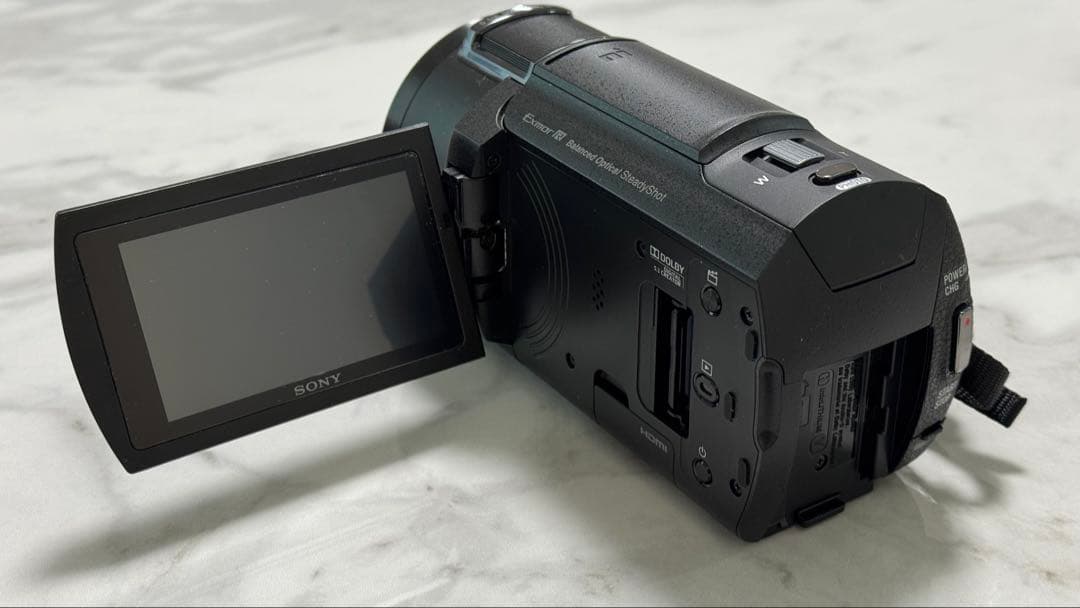 o*1様 SONY 4K FDR-AX45 ビデオカメラ バッテリー3個付き