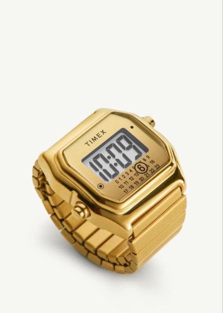 【国内正規】 Timex x MM6 T80 Ring Watch GOLD