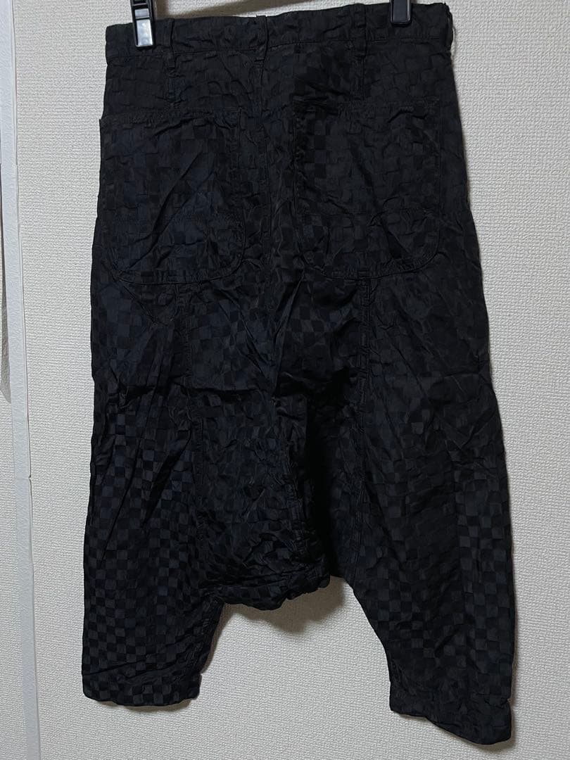 COMME des GARÇONS ブラック サルエルパンツ SS