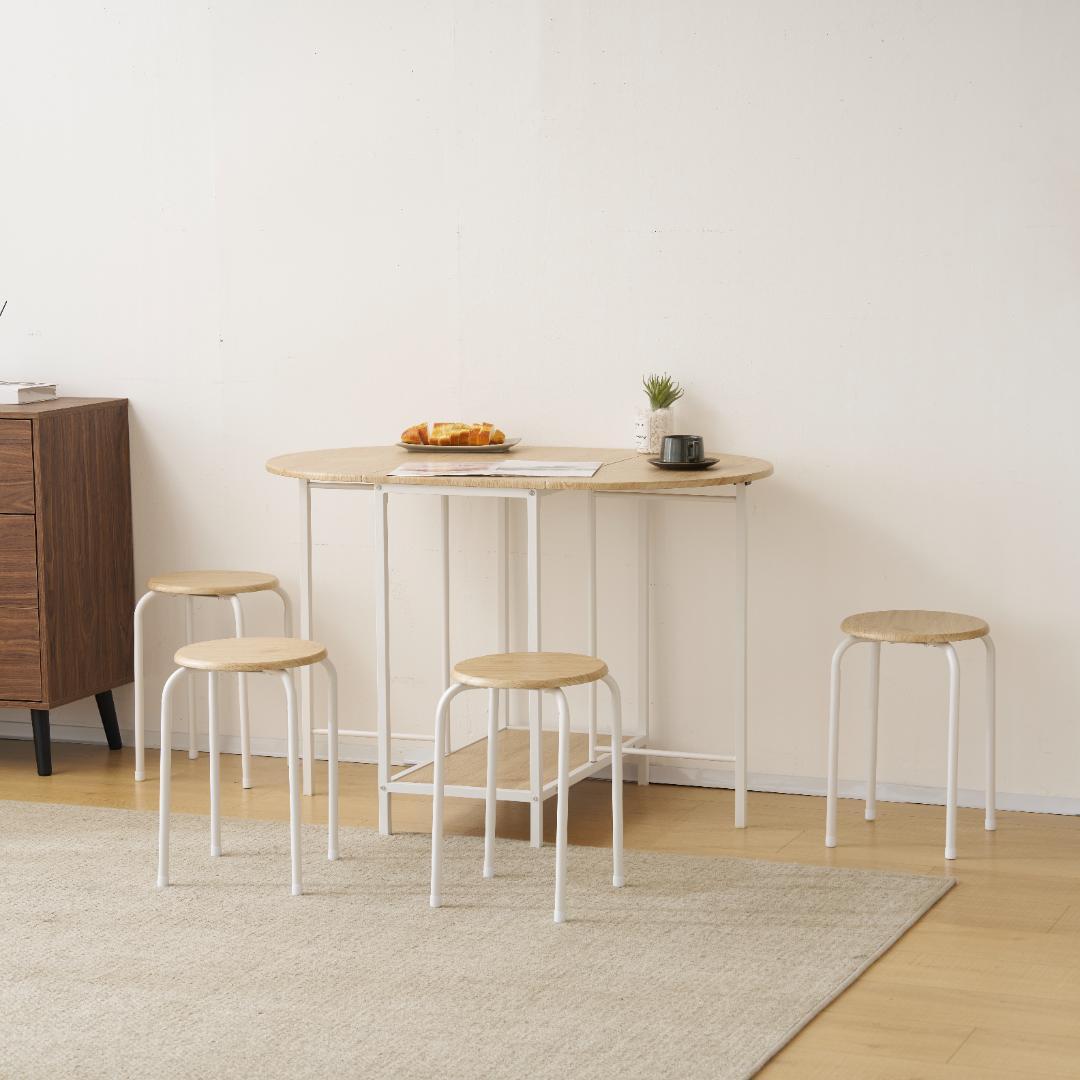 赤字価格4人用ダイニング 5点セット ダイニングテーブル　オシャレNATURAL