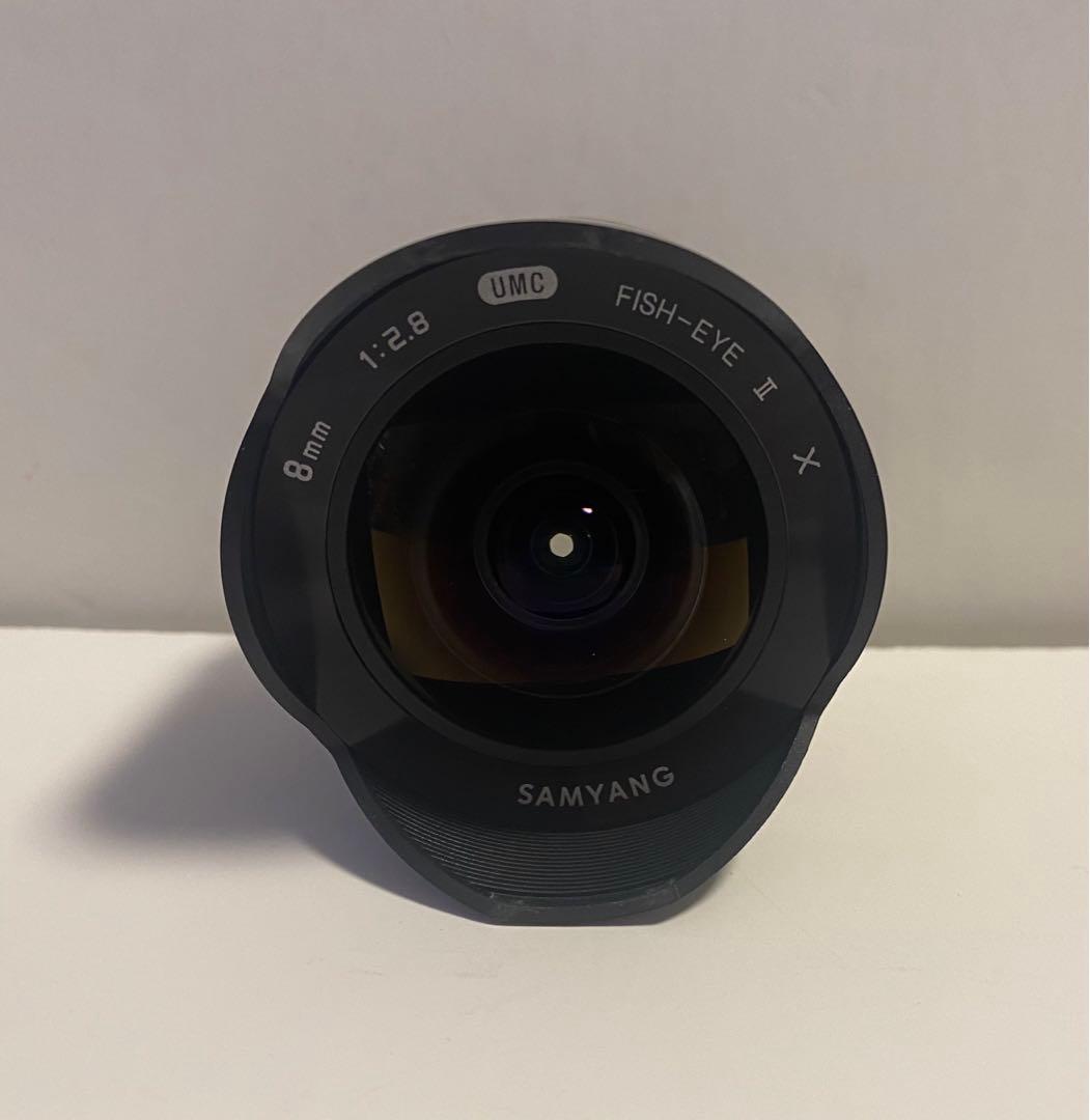 samyang F2.8/8mm 富士フイルム　カメラ　レンズ