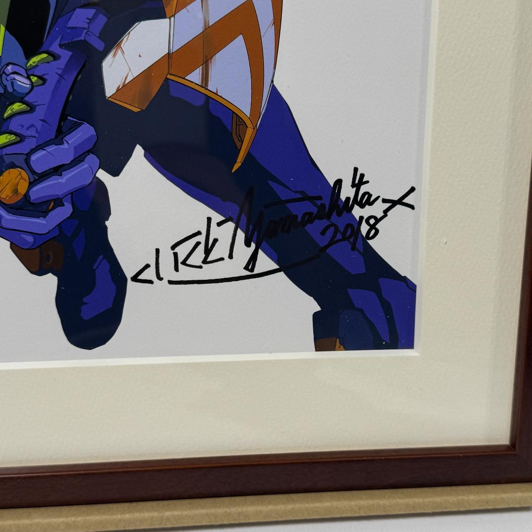 エヴァンゲリオン ANIMA 山下いくと氏 直筆サイン入り 複製原画