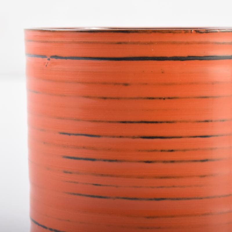 茶道具　久世宗春作　根来塗　金輪寺　棗　共箱　V　7007