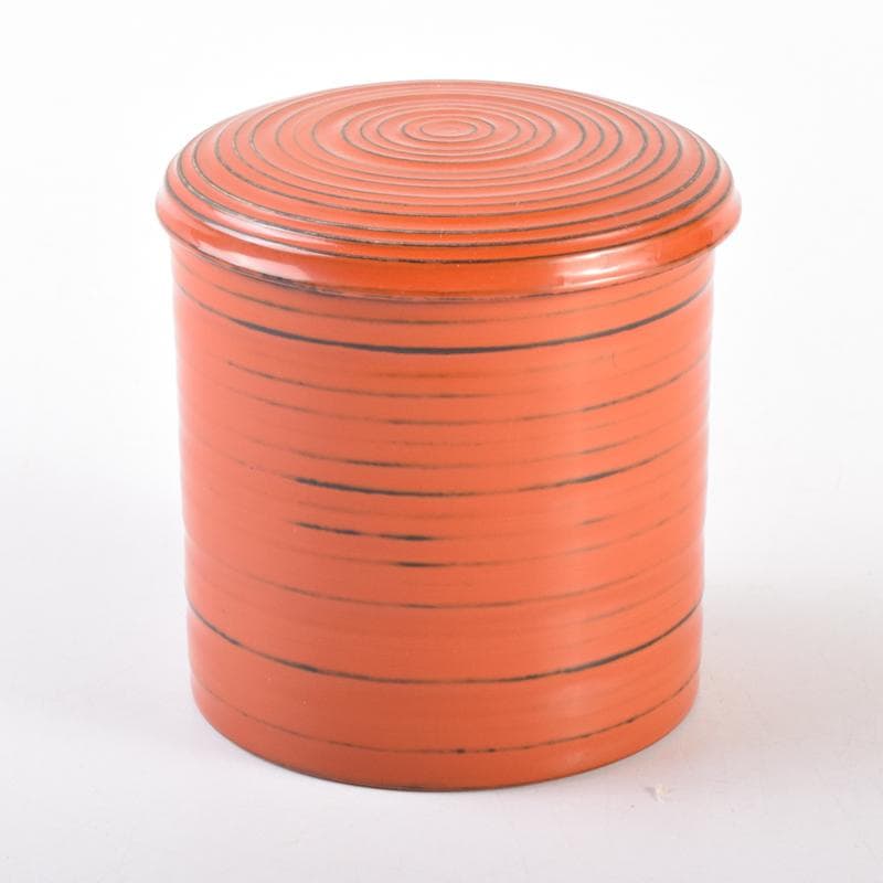 茶道具　久世宗春作　根来塗　金輪寺　棗　共箱　V　7007