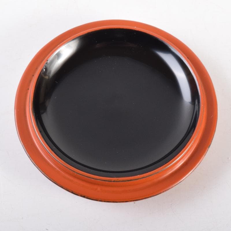 茶道具　久世宗春作　根来塗　金輪寺　棗　共箱　V　7007