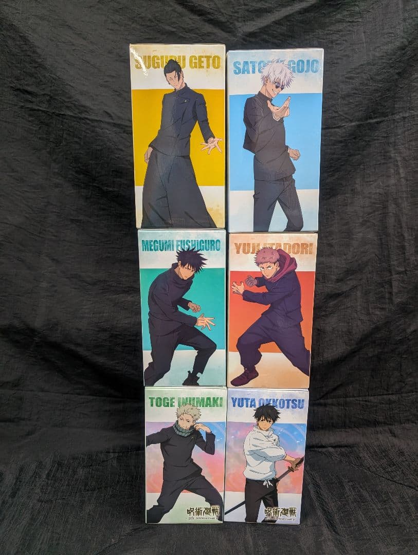 呪術廻戦 ROUND1限定 Luminasta 全６点SET 【新品/未開封品】