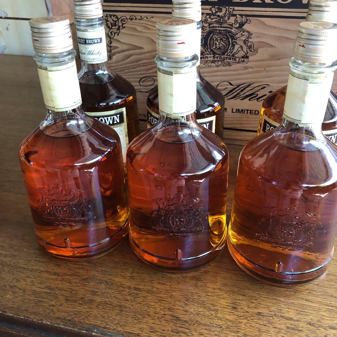 ROBERT BROWN Deluxe Whisky 6本セット 木箱