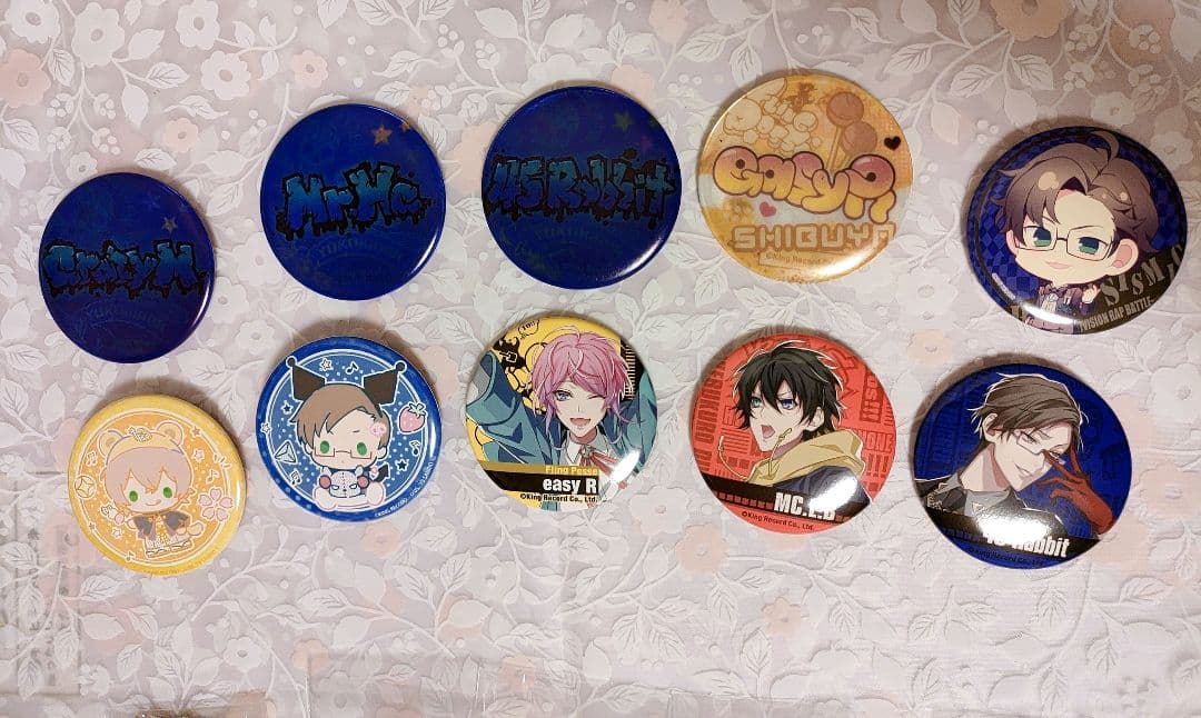 ヒプノシスマイク 缶バッジ キーホルダー等(商品説明にて詳細有り)