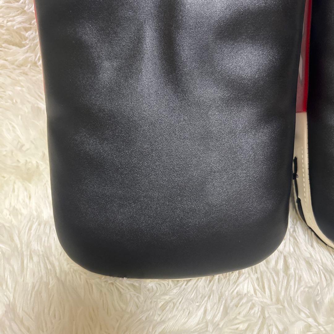 美品　2個セット！RDX キックミット レザー 革 APR T1R 耐衝撃