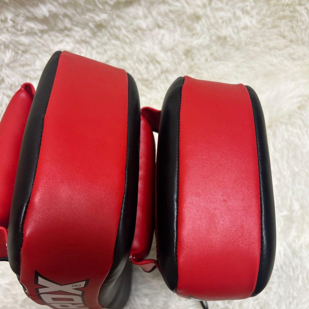 美品　2個セット！RDX キックミット レザー 革 APR T1R 耐衝撃