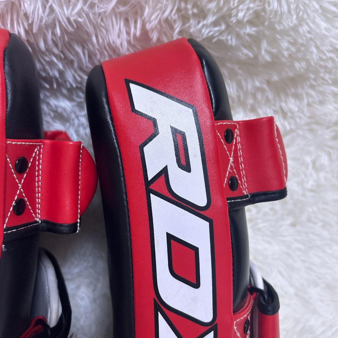 美品　2個セット！RDX キックミット レザー 革 APR T1R 耐衝撃