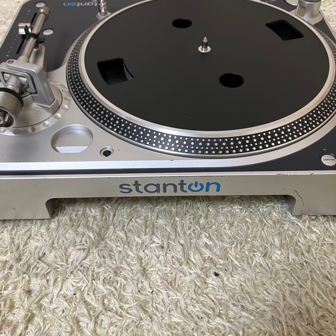 【人気商品】Stanton T.80 ターンテーブル　通電、回転確認
