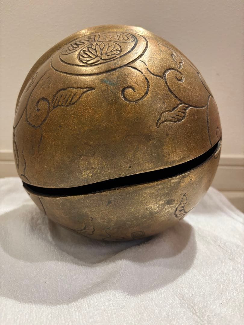 東照宮 大鈴 三葉葵紋 元禄元年 神社寺院