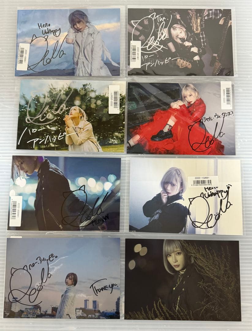 ◉ReoNa ポストカード サイン LIVE グッズ