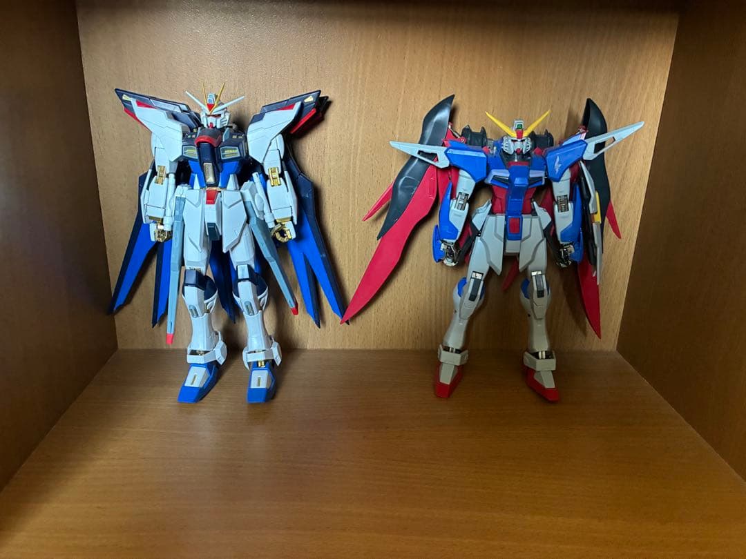 MGストライクフリーダムガンダム&デスティニーガンダムセット