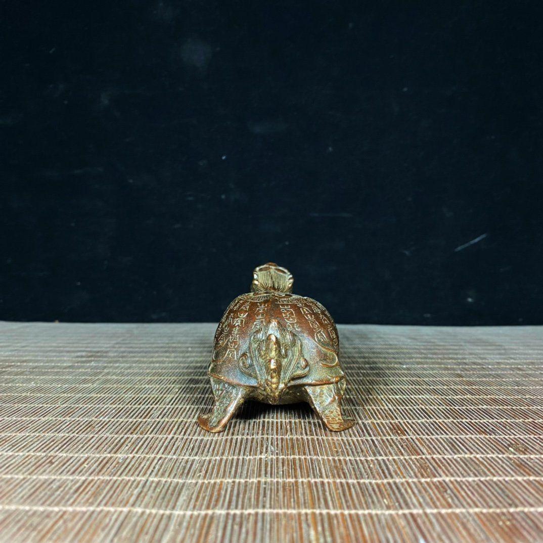 長寿亀 寿字八卦銅亀 鎮宅辟邪 開運風水 招財 置物