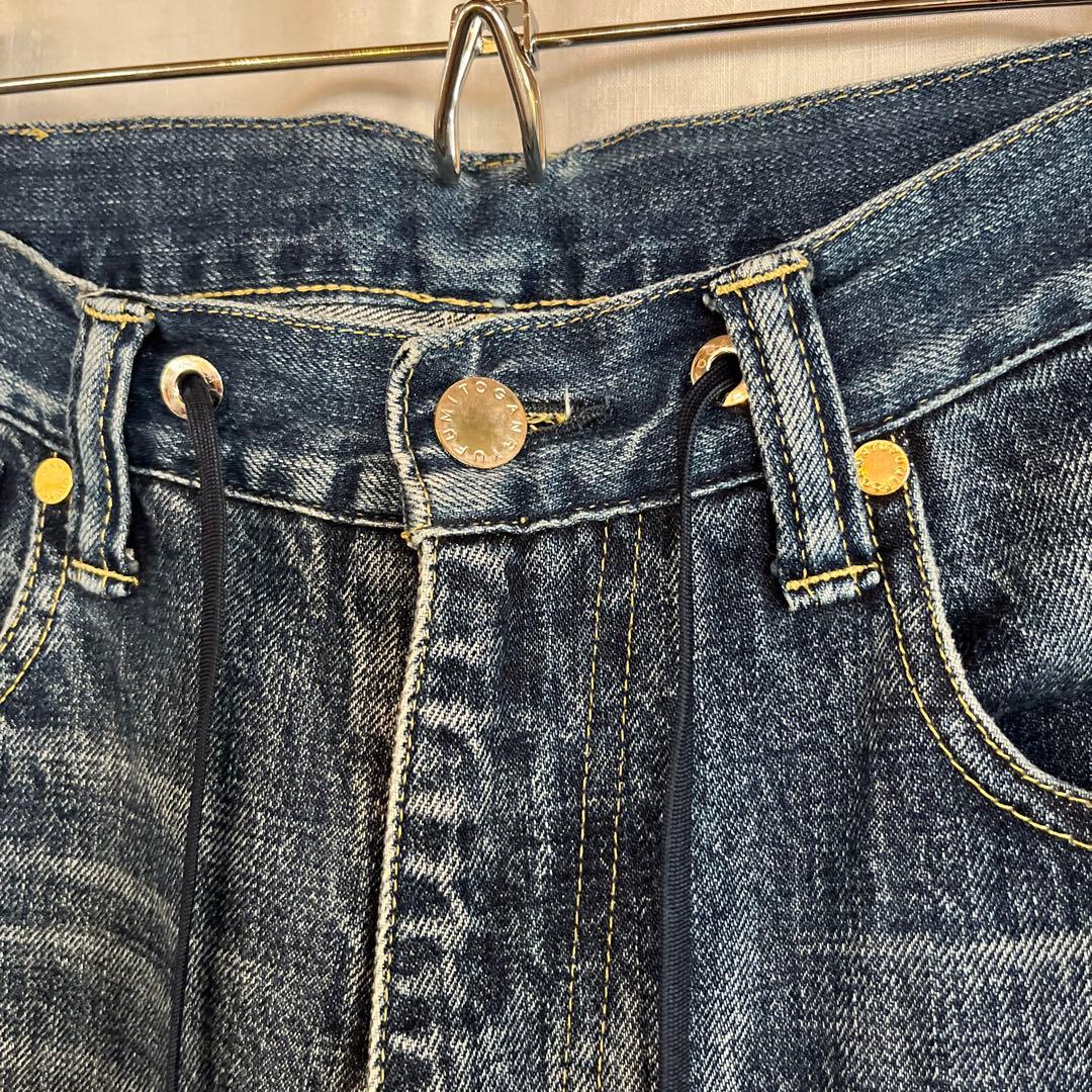 FUMITO GANRYU フミト ガンリュウ デニムサルエルパンツ