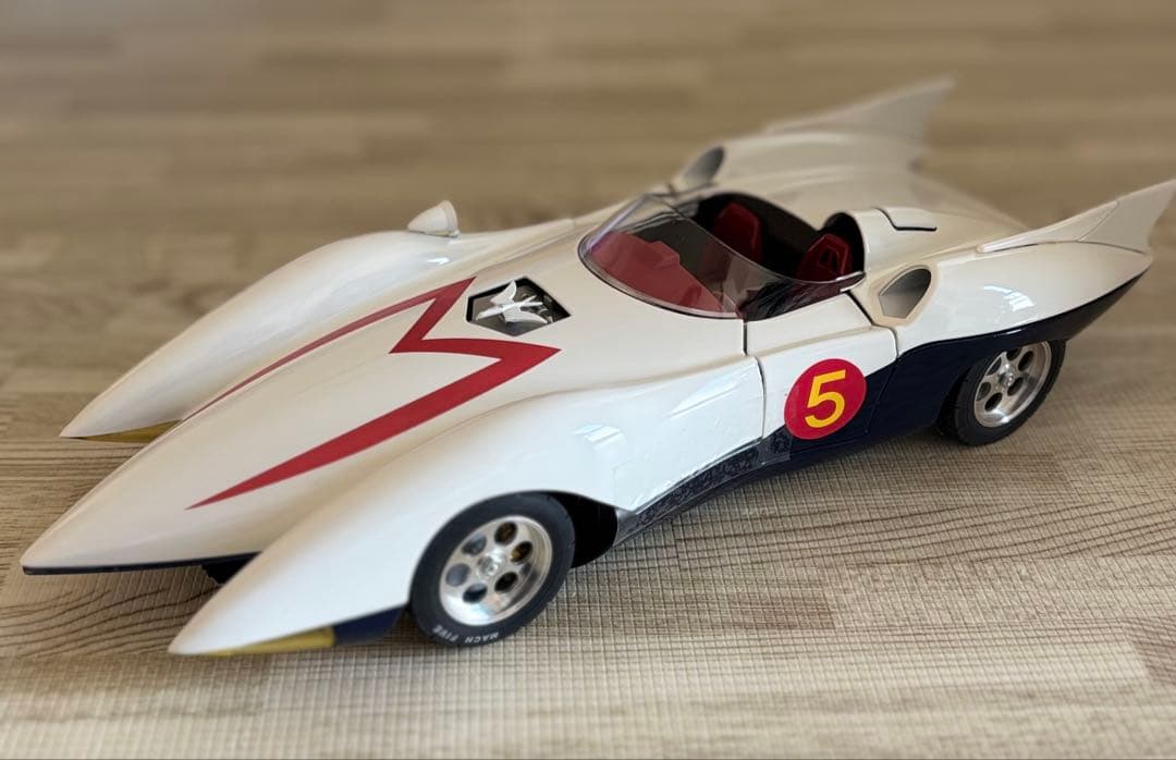 訳あり マッハ号 ミニカー シュインハース 1/18 日本製 アルミプレス整形