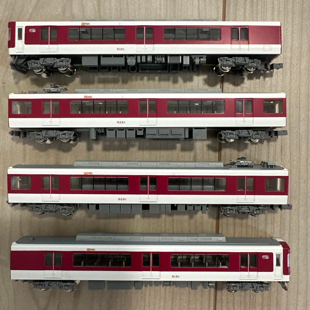 グリーンマックス4078 近鉄5200系 4両編成セット（動力付）