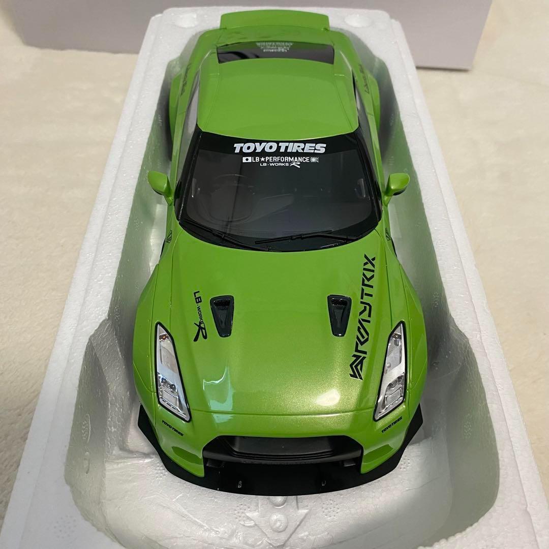 【限定504台】GT SPIRIT NISSAN GT-R (R35) グリーン