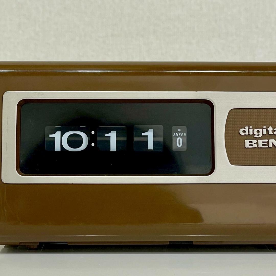 70's 堀田時計店 ドラムクロック 置時計 昭和レトロ 50Hz ヴィンテージ