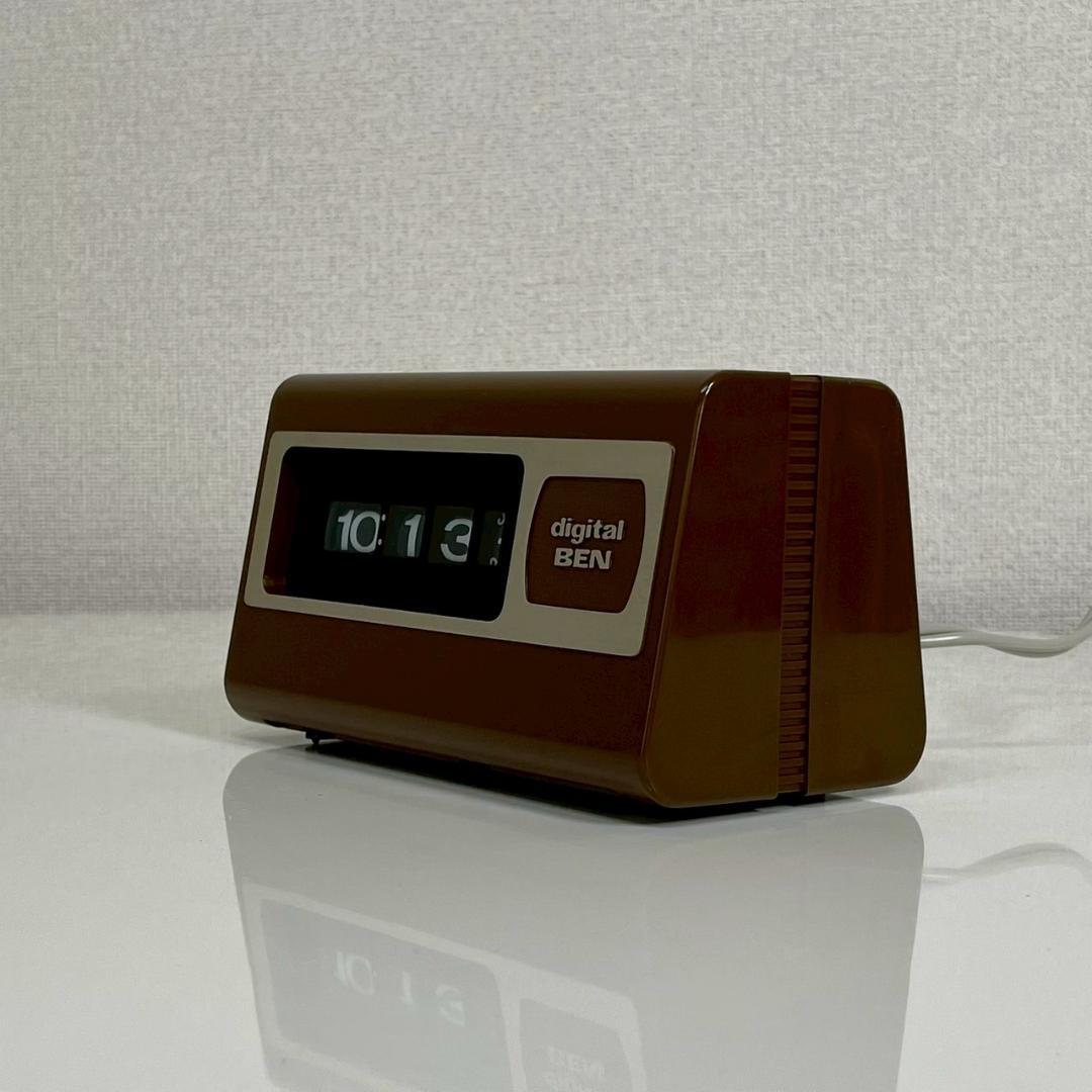 70's 堀田時計店 ドラムクロック 置時計 昭和レトロ 50Hz ヴィンテージ