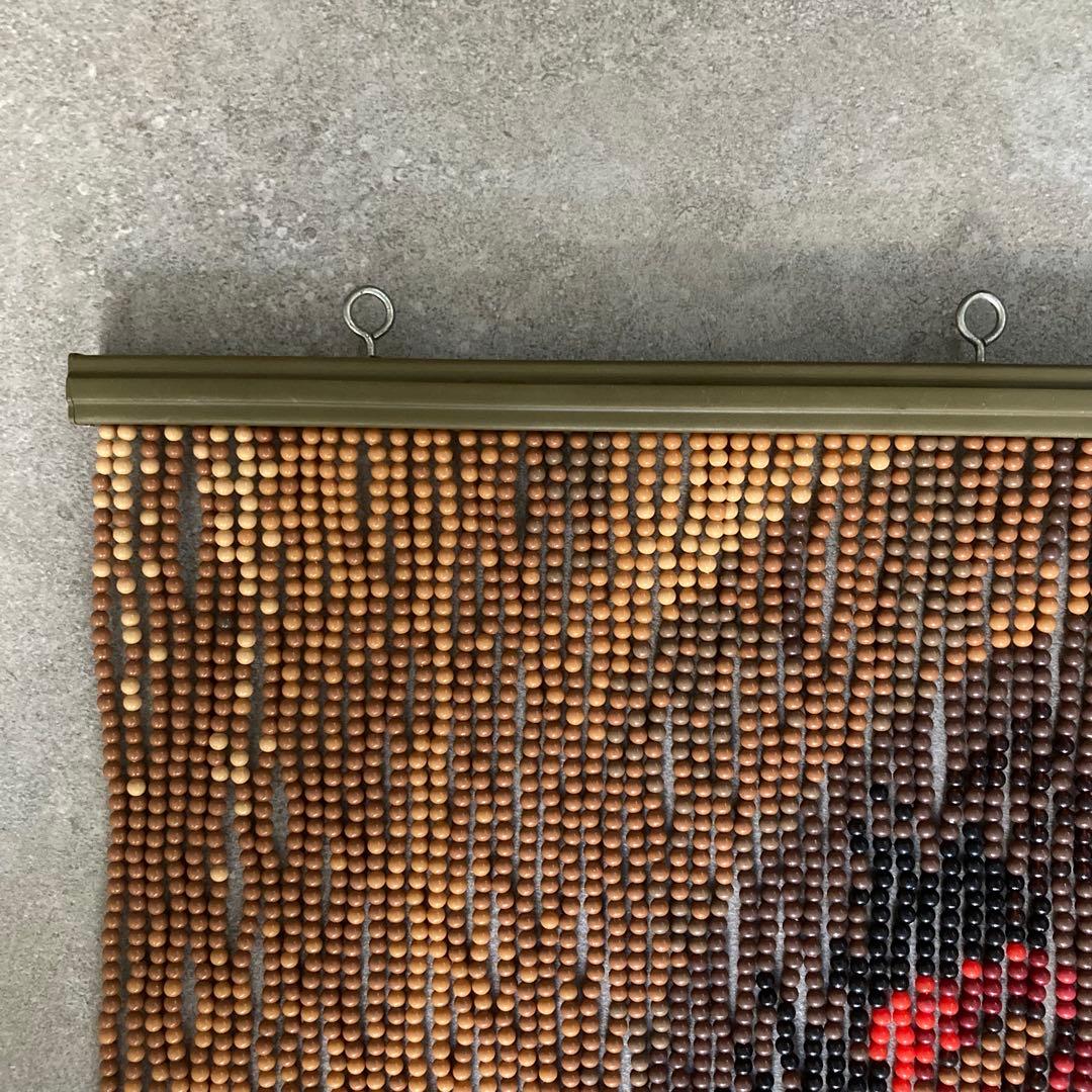 昭和レトロ ビーズのれん 85×150cm フラメンコダンサー ビーズカーテン