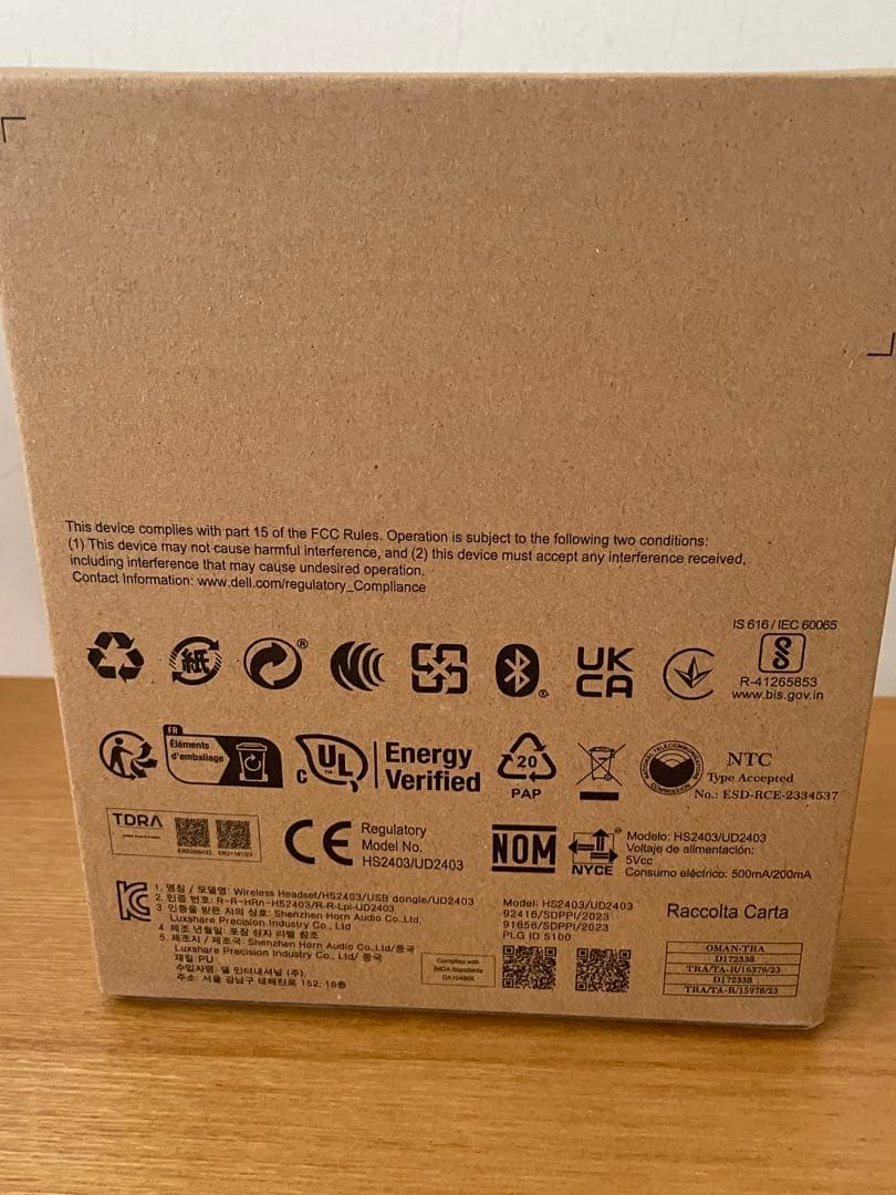 DELL WL3024 ワイヤレスヘッドホン 新品未使用