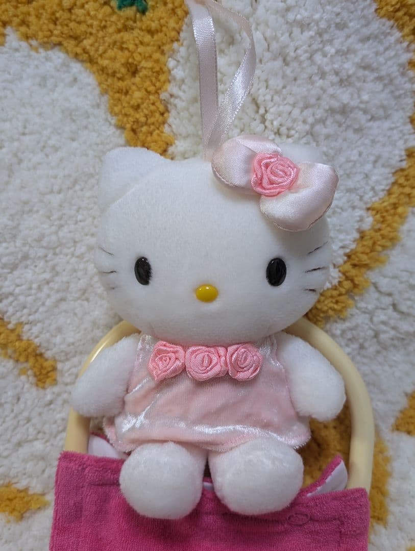 【激レア商品】ローズキティ マスコット トイレットペーパーホルダー