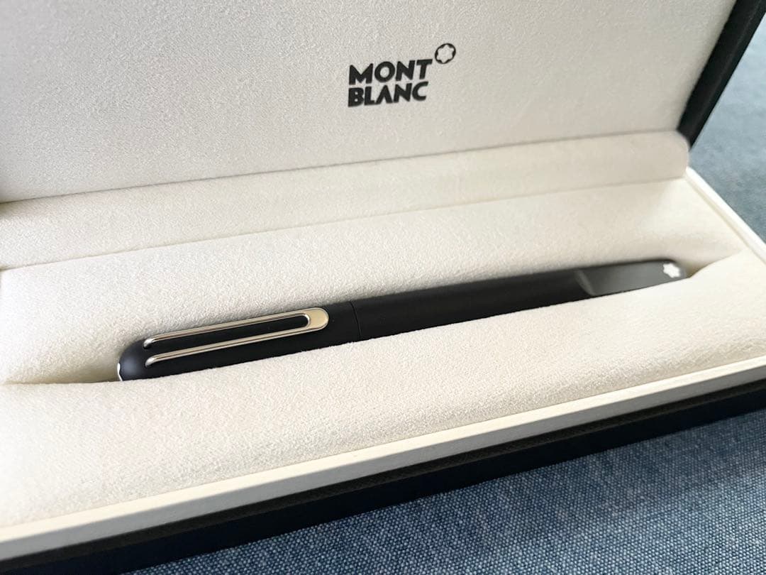 稀少！新品未使用 MONTBLANC Mウルトラブラック マークニューソン
