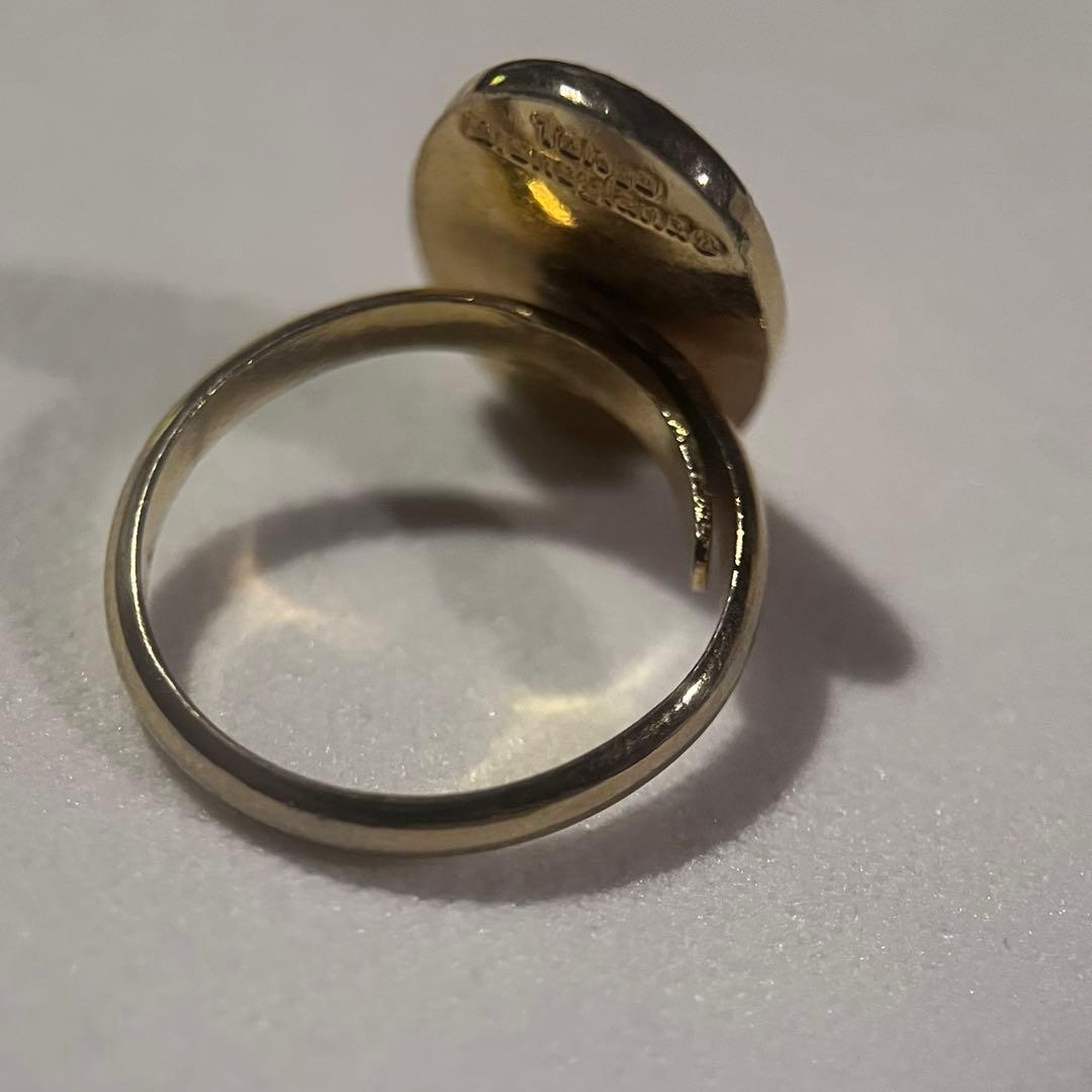 東京ディズニーランド ミッキーマウス 指輪 リング レトロ ヴィンテージ 赤