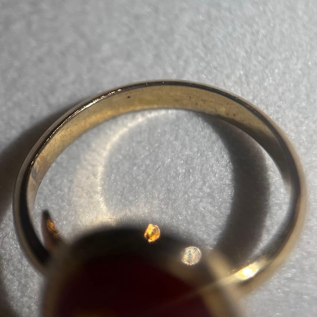 東京ディズニーランド ミッキーマウス 指輪 リング レトロ ヴィンテージ 赤