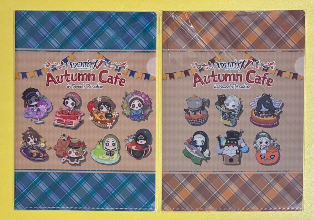 スイーツパラダイス Autumn cafe クリアファイル ハンター サバイバー