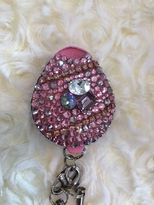 ネックストラップ★プティ★スワロフスキーデコ