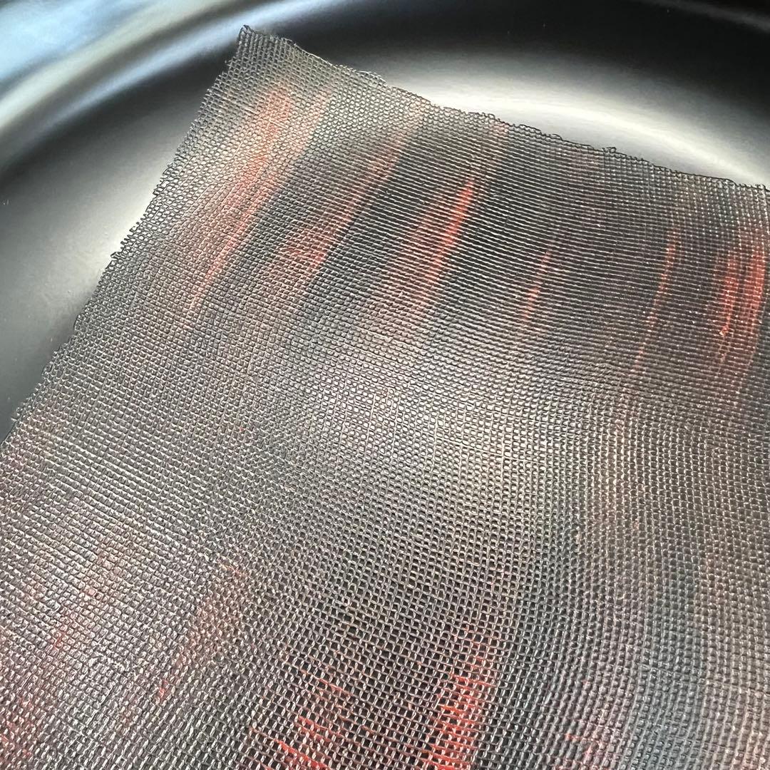 12寸　盛り鉢　盛鉢　黒　祝事にも◎山中漆器