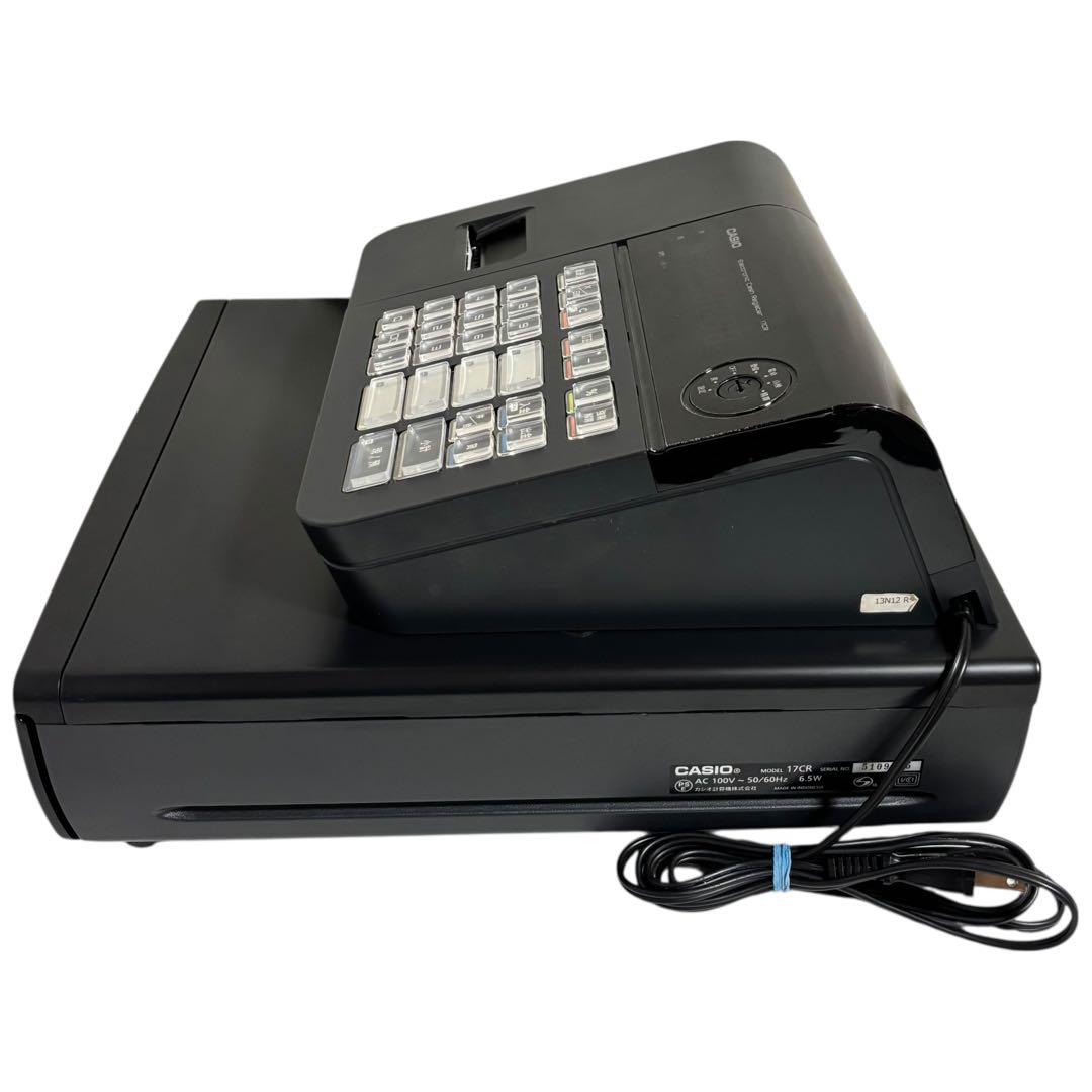 【動作良好】CASIOカシオ 17CR レジスター レジ