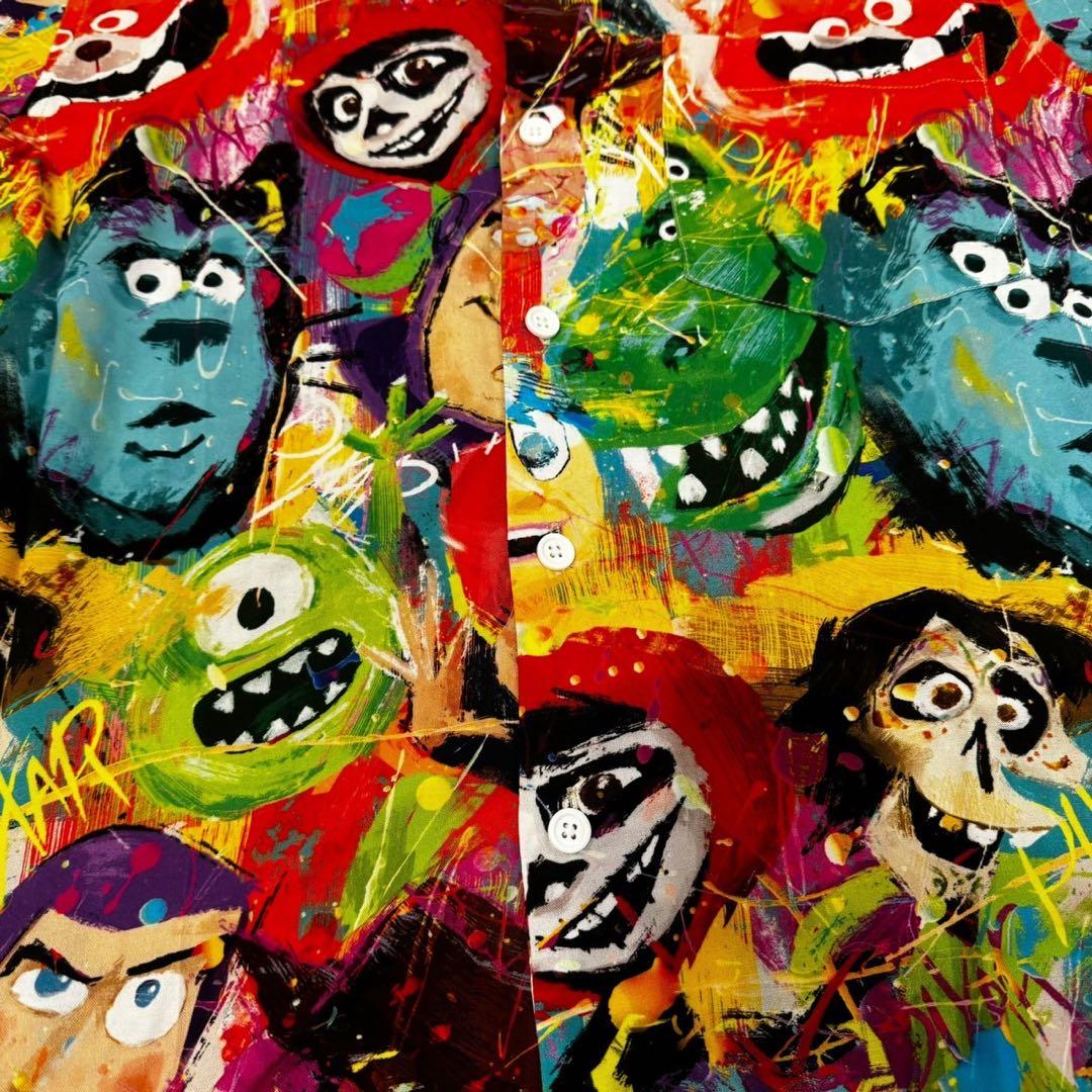 【海外限定品】カリフォルニアディズニー　2024ピクサーフェス　半袖シャツ