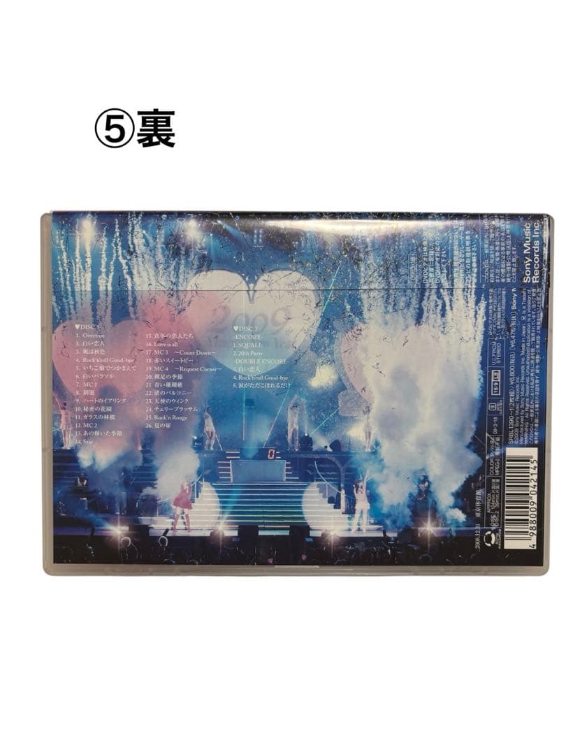 匿名送料込 松田聖子カウントダウンコンサートDVD6種類（バラ売りも可）