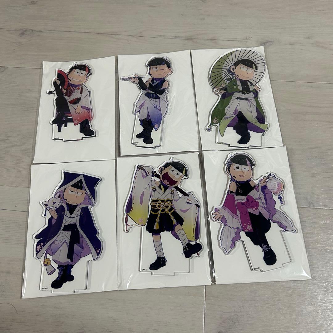 おそ松さん 和風アイドルver まねきねこ アクリルスタンド