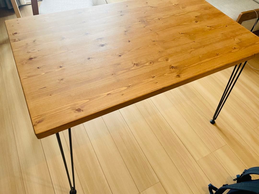 LOWYA 天然木ダイニングテーブル 120cm