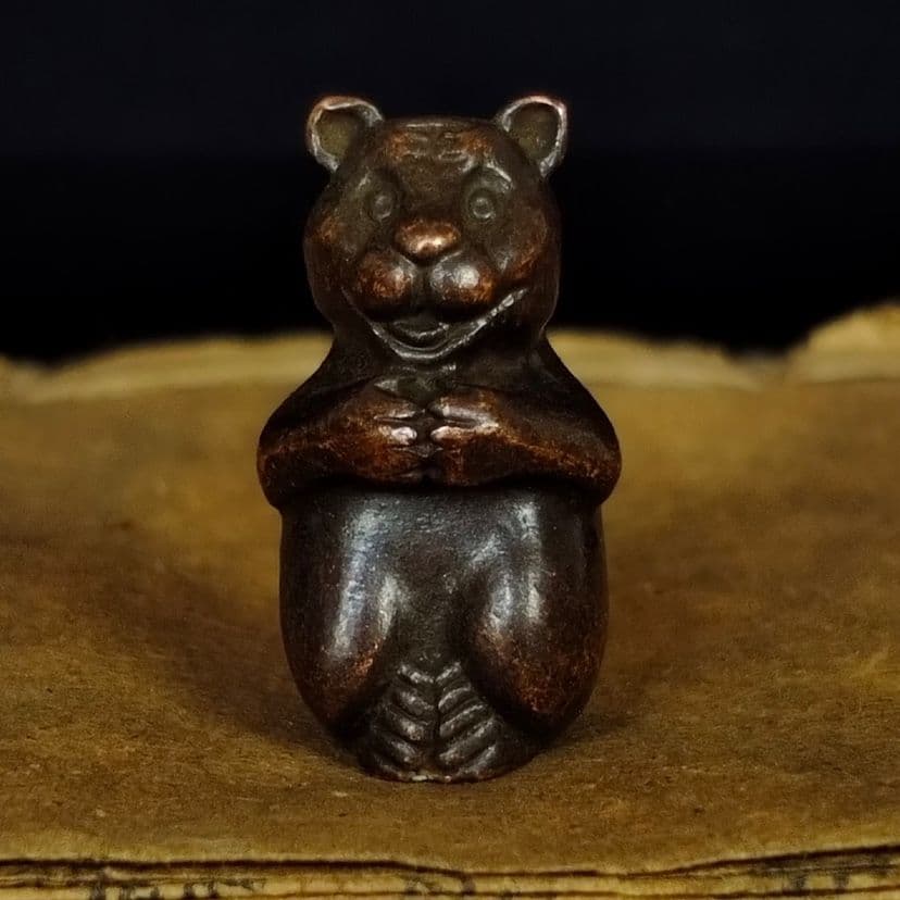 銅 細工 十二支香挿し 希少品 収集品 工芸品 置物