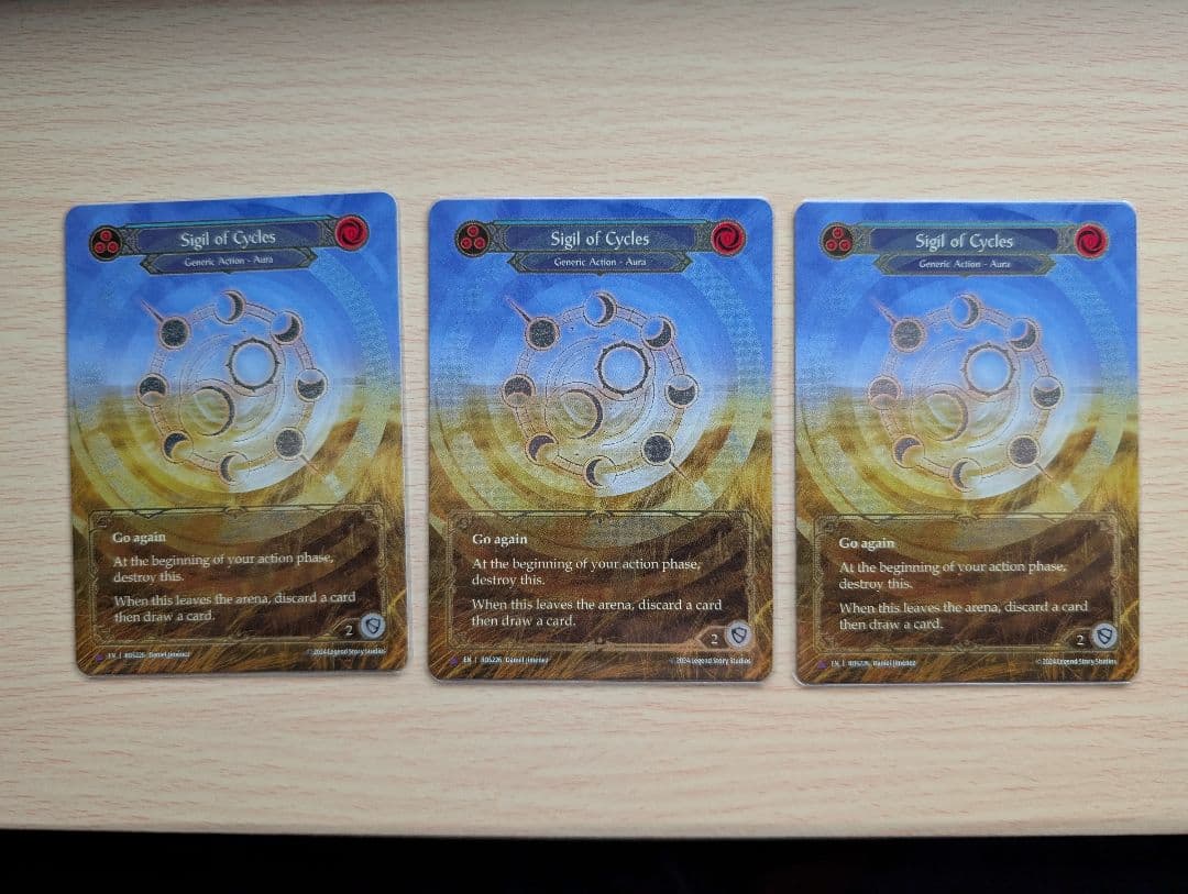 Sigil of Cycles 回転の印 flesh and blood fab