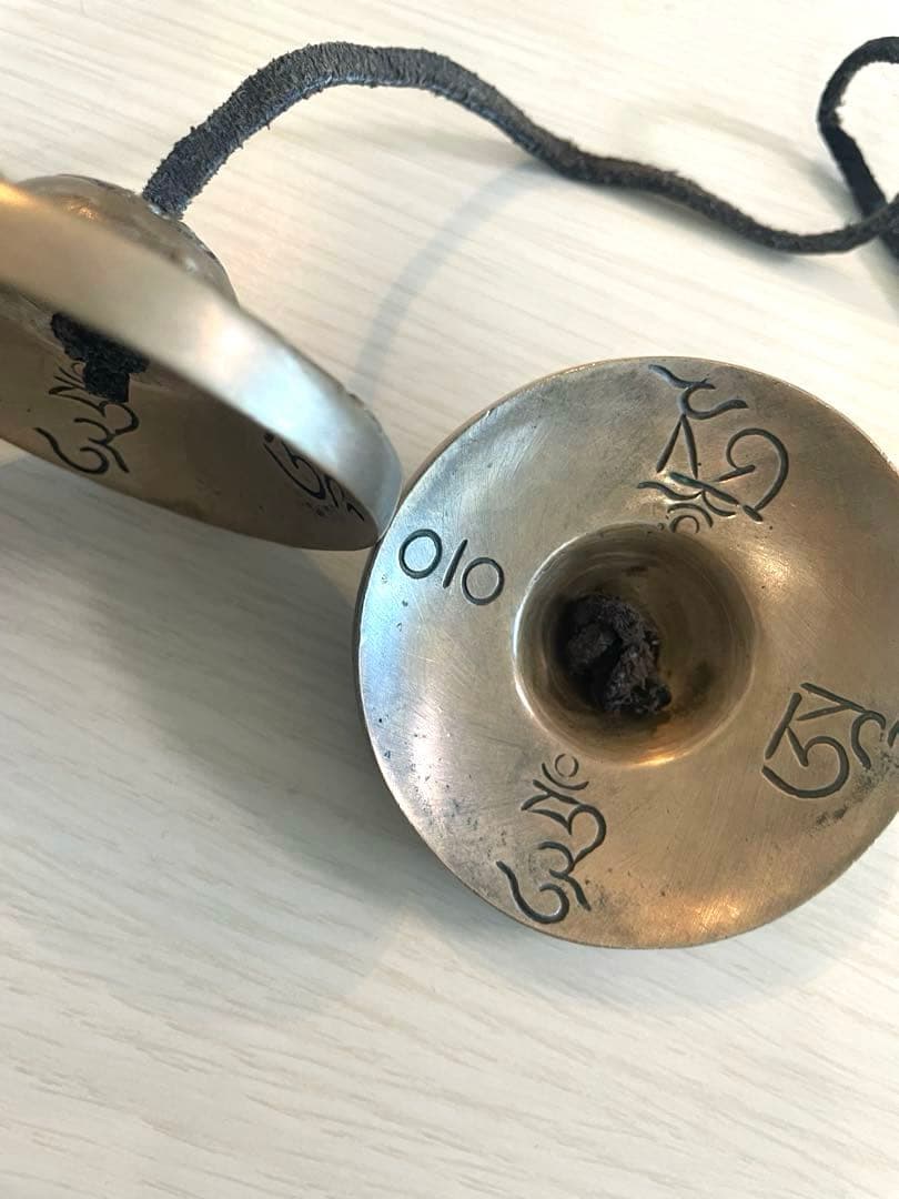 7メタル ティンシャ(ネパール製)直径約7cm