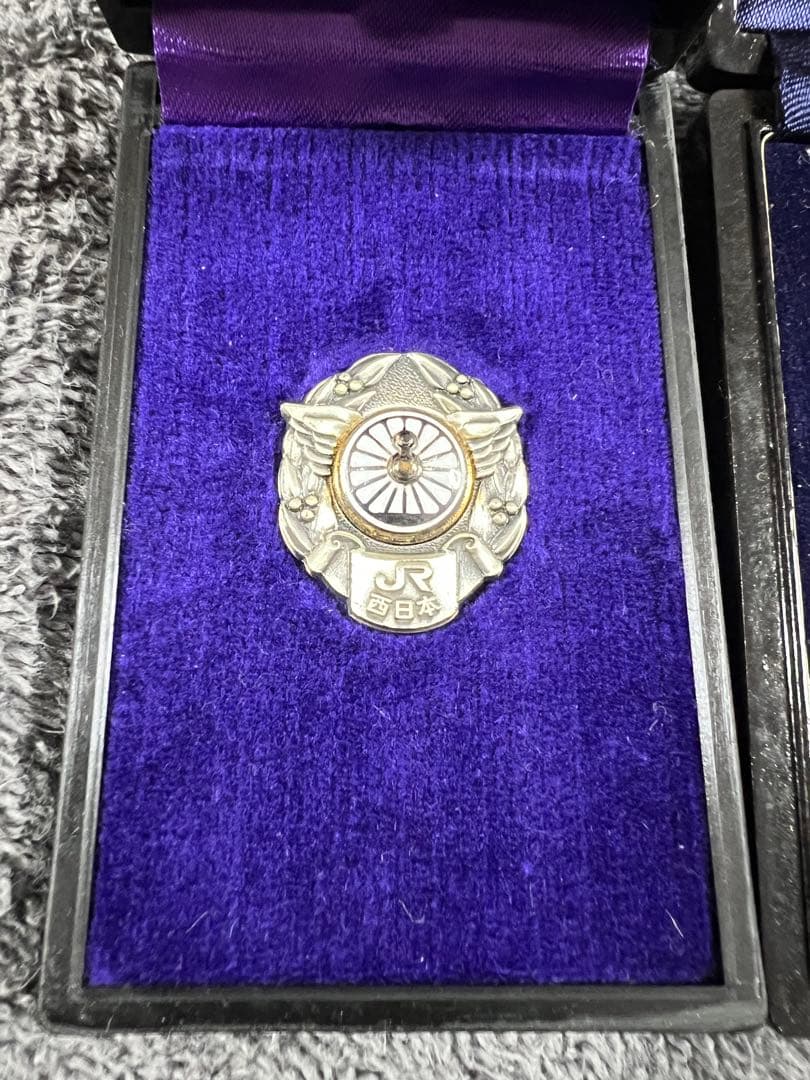 【O-897】国鉄 助役 帽子 記念メダル 功績章 鉄道 コスプレ