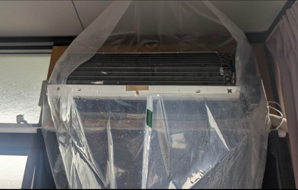 マルヤマ エアコン 高圧洗浄機　エアコン洗浄カバー付き　値下げ不可